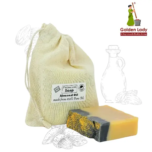 Natural Body Soap Almond oil